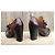 Botines Sergio Rossi Horse de piel marrón Castaño - vista 4