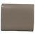 Céline Celine Small Flap Wallet Triomphe Tri-fold Leather Beige - view 2