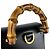 Borsa a spalla in pelle nera Gucci Nero - vista 10
