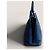 Borsa a mano aperta Promenade in pelle Saffiano blu di Prada - vista 11