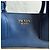 Borsa a mano aperta Promenade in pelle Saffiano blu di Prada - vista 15