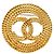 Broche Vintage Coco Mark de Chanel Dorado