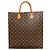 Borsa Tote Sac Plat Monogram Louis Vuitton Monogramma
