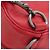 Mochila/Daypack Conversível Coach C6877 Graham em Couro Vermelho - vista 31