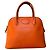 Borsa Hermès Bolide 31 in pelle arancione