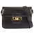 Céline Borsa a spalla in pelle nera Celine Carriage Hardware Nero