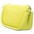 Borsa a Spalla Bottega Veneta Beak Small Triangle Flap Giallo - vista 2