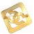Timeless Spilla Placcata Oro Chanel Coco Mark D'oro - vista 5