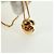 Collana FENDI Monster Ball metallo tono oro Auth 167240SM - vista 14
