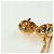 Collana FENDI Monster Ball metallo tono oro Auth 167240SM - vista 20