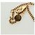 Collana FENDI Monster Ball metallo tono oro Auth 167240SM - vista 21