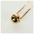 Collana FENDI Monster Ball metallo tono oro Auth 167240SM - vista 9
