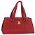 Céline Borsa a mano CELINE in pelle rossa dorata Auth 176319 Rosso D'oro