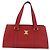 Céline Borsa a mano CELINE in pelle rossa dorata Auth 176319 Rosso D'oro - vista 13