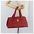 Céline Borsa a mano CELINE in pelle rossa dorata Auth 176319 Rosso D'oro - vista 23