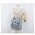 PRADA Rucksack aus Nylon hellblau Silber authentisch 175701 - Ansicht 28