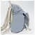 PRADA Rucksack aus Nylon hellblau Silber authentisch 175701 - Ansicht 4