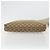 Borsa a Spalla GG Canvas Gucci Beige Oro 388924 Auth 176257 D'oro - vista 5