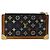 LOUIS VUITTON Monograma Multicolor Pochette Cles Bolsa Negra M13664 Auth 176954 Negro - vista 2