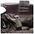 Borsa Tote PRADA in nylon khaki argento autentica bs34763 Cachi - vista 19