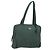 Borsa Tote PRADA in nylon verde argento Auth ep14041