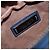 Borsa a mano in pelle Jimmy Choo con borchie 2 in 1 blu argento autentica ka4151 - vista 11