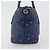 Borsa a mano in pelle Jimmy Choo con borchie 2 in 1 blu argento autentica ka4151 - vista 4
