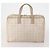 CHANEL Nuova Borsa Tote da Viaggio in Nylon 2 Set Rosa Beige CC Auth ti3896 - vista 2