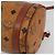 Borsa a Spalla MCM Vicetos Logogram in Pelle PVC Marrone Oro Auth ka4095A D'oro - vista 15