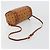 Borsa a Spalla MCM Vicetos Logogram in Pelle PVC Marrone Oro Auth ka4095A D'oro - vista 7
