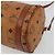 Borsa a Spalla MCM Vicetos Logogram in Pelle PVC Marrone Oro Auth ka4095A D'oro - vista 9
