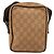 Borsa a Spalla GG Canvas Gucci Beige Argento 101680 Auth bs34651 - vista 2