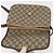 Borsa a Spalla Gucci GG Supreme Web Sherry Line PVC Beige Oro Auth 175366 D'oro - vista 18