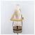 Borsa a Spalla Gucci GG Supreme Web Sherry Line PVC Beige Oro Auth 175366 D'oro - vista 25