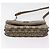 Borsa a Spalla Gucci GG Supreme Web Sherry Line PVC Beige Oro Auth 175366 D'oro - vista 5