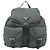 PRADA Backpack Nylon Gray Silver Auth bs34650 Brown Silvery - view 13