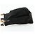 Borsa a mano GUCCI Bamboo Suede 2 vie Nero Oro 002 2122 0506 Auth ep14234 D'oro - vista 3