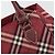 Borsa a mano Burberry Nova Check Blue Label in nylon rosso argento autentica bs34679 - vista 10