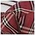 Borsa a mano Burberry Nova Check Blue Label in nylon rosso argento autentica bs34679 - vista 14