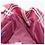 Borsa a mano Burberry Nova Check Blue Label in nylon rosso argento autentica bs34679 - vista 17