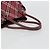 Borsa a mano Burberry Nova Check Blue Label in nylon rosso argento autentica bs34679 - vista 7