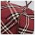 Borsa a mano Burberry Nova Check Blue Label in nylon rosso argento autentica bs34679 - vista 9