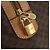 Céline Borsa Boston in tela Macadam CELINE in pelle PVC marrone oro Auth BAZ495 D'oro - vista 19