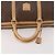 Céline Borsa Boston in tela Macadam CELINE in pelle PVC marrone oro Auth BAZ495 D'oro - vista 7