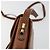 Borsa a Spalla Burberry in Pelle Marrone Oro Auth ep14277 D'oro - vista 10