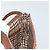 Borsa a Spalla Burberry in Pelle Marrone Oro Auth ep14277 D'oro - vista 18