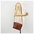 Borsa a Spalla Burberry in Pelle Marrone Oro Auth ep14277 D'oro - vista 21