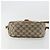 Borsa Sherry Line GG Supreme Web di GUCCI in PVC beige e oro 89 02 032 Auth 176224 D'oro - vista 5