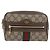 GUCCI GG Supreme Web Sherry Line Marsupio PVC Beige Oro 517076 Auth 175059SAM D'oro - vista 13