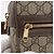 GUCCI GG Supreme Web Sherry Line Marsupio PVC Beige Oro 517076 Auth 175059SAM D'oro - vista 19